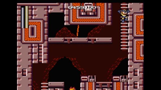 Sega Mega Drive 2 (Smd) 16-bit MegaMan (RockMan) 1 part stage Fireman