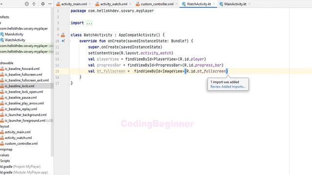 Android - Create Video Player App in Android Studio | Android Tutorial #kotlin смотреть онлайн