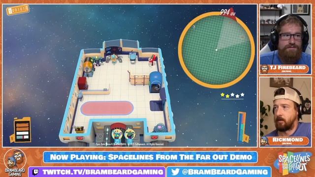 Spacelines From The Far Out (2-Player Game Play | Steam Next Fest) смотреть онлайн