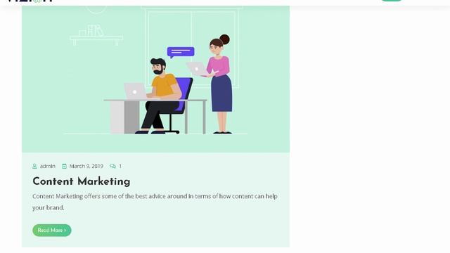 Vizion - AI Startups Responsive WordPress Theme | Themeforest Templates смотреть онлайн