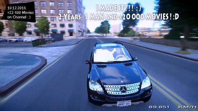 Mercedes Benz ML63 AMG - GTA IV MOD ENB | 2.7K / 1440p ! _REVIEW смотреть онлайн