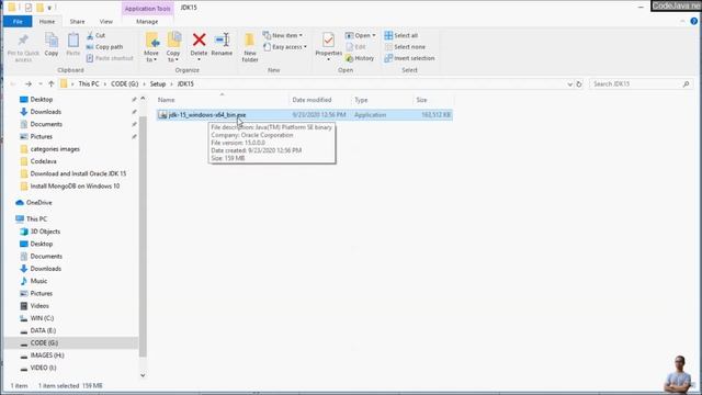 Java 15 - Download and install Oracle JDK 15 смотреть онлайн