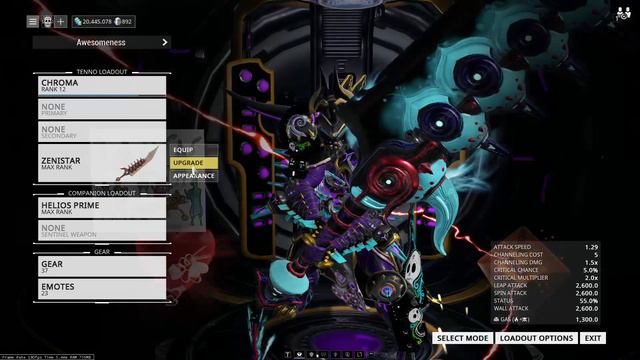 Warframe Chroma deluxe skin is awesome смотреть онлайн