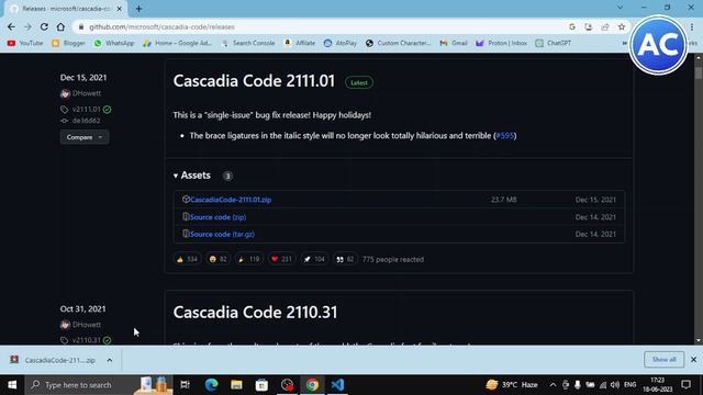 How to setup Cascadia Code on Visual Studio Code | Mac OS font on VS Code? | Very easy | Abhicoder смотреть онлайн