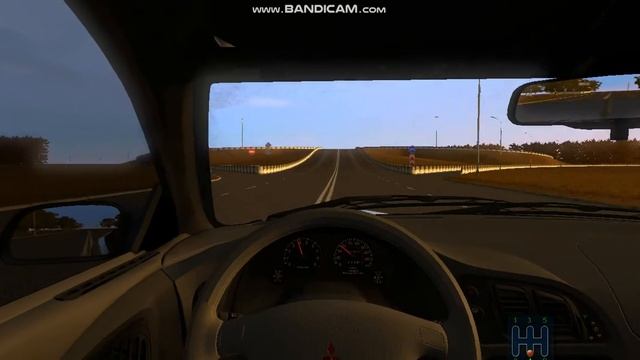 City Car Driving 1.5.5 Mitsubishi Eclipse +custom sound+tuning смотреть онлайн