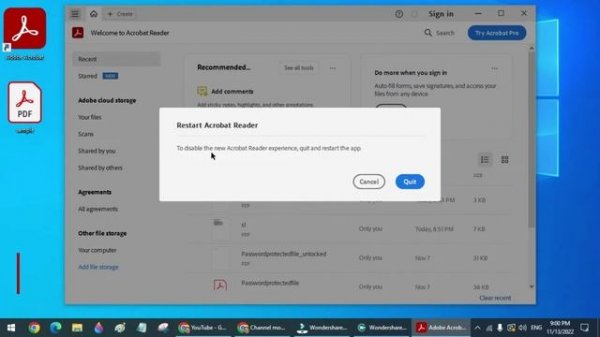 Enable | Disable New Acrobat | How To Switch from New Adobe Acrobat Reader to Old | PDF Reader Old