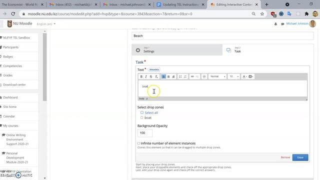 Overview of the Drag and Drop H5P Question Type смотреть онлайн