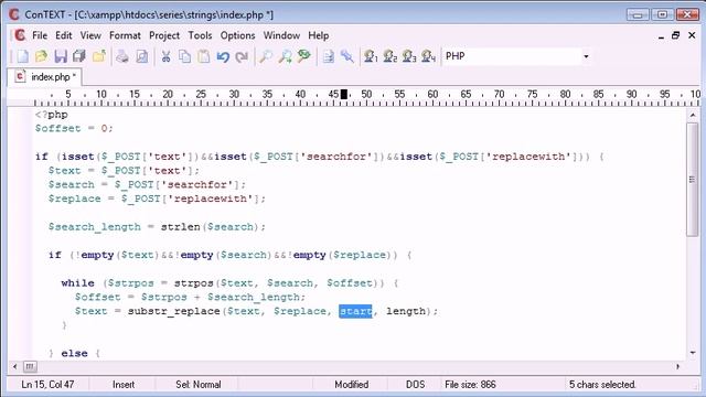 Beginner PHP Tutorial 57 - Creating a Find and Replace Application Part 4 смотреть онлайн