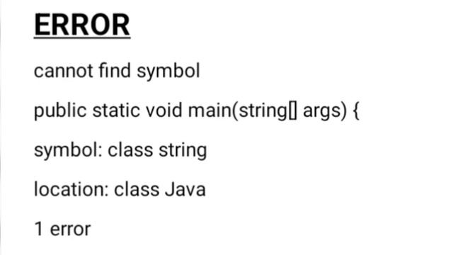 Java Program Error ! cannot find symbol | Solve the Error @bapidutta2 смотреть онлайн