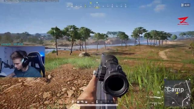 Drainys выносит врагов ПАЧКАМИ на TAEGO в PUBG: BATTLEGROUNDS смотреть онлайн