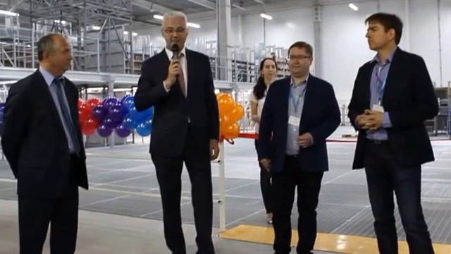 На открытии склада OZON в Екатеринбурге 16.06.16 - 1 смотреть онлайн
