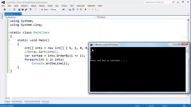 C# Array Static Methods смотреть онлайн