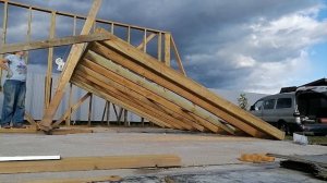 Как самому сделать приспособление ("жираф") для поднятия каркасных стен?