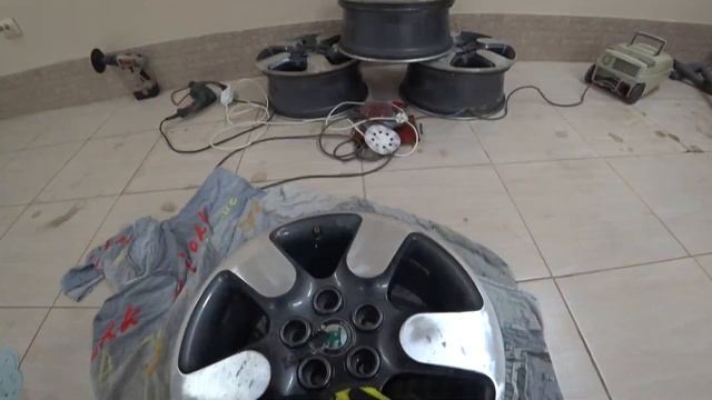 Полировка дисков своими руками. Вторая жизнь дисков. смотреть онлайн