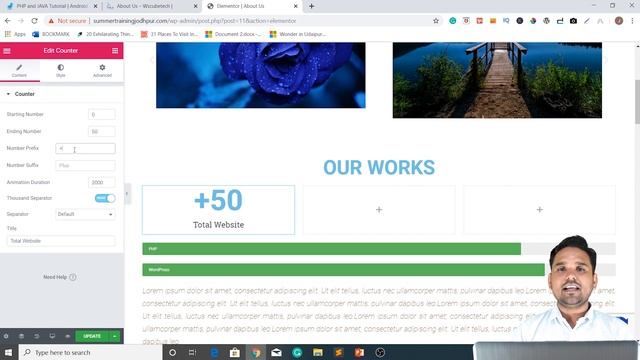 Learn How to Add Counter with Elementor in WordPress | Elementor Page Builder | WordPress Tutorial смотреть онлайн