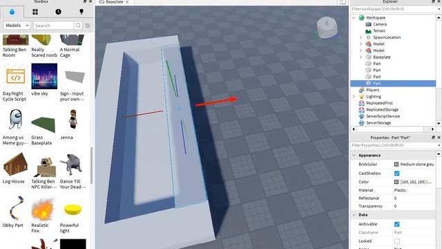 how to make a working train in Roblox studio смотреть онлайн
