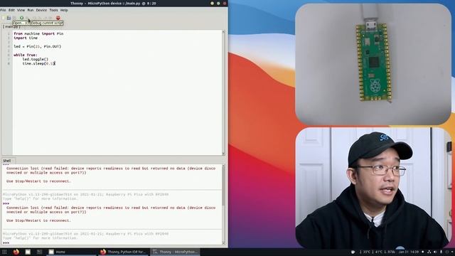 Raspberry Pi Pico - Getting Started with MicroPython with Thonny and rShell смотреть онлайн