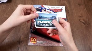 PANINI Тачки. Истории и гонки. Обзор журнала и первые наклейки