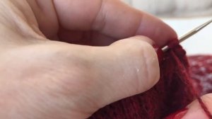 Как красиво закрыть резинку при вязании сверху вниз ?