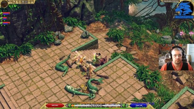 Titan Quest HD. Доп. Atlantis. Стрим №77. Сбор продовольствия. Битва с Изагонием. смотреть онлайн