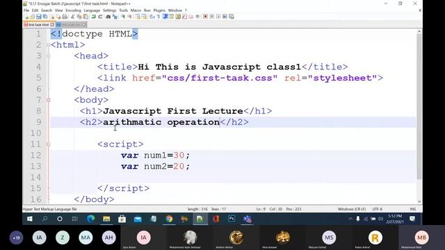 introduction to Java script with examples | ways to show or display result on screen | L#1 part#1 смотреть онлайн
