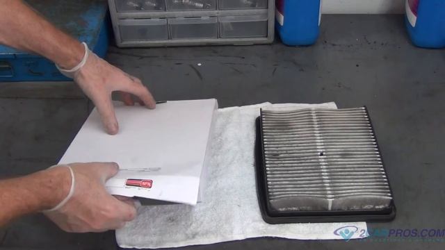 Air Filter Replacement Hyundai Sonata 2009-2014 смотреть онлайн