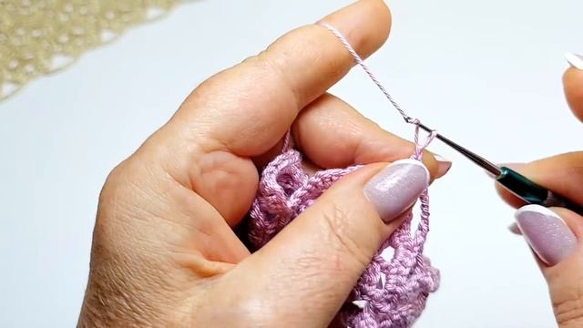 " Роскошный " узор крючком , для вечерних нарядов.....и не только . смотреть онлайн