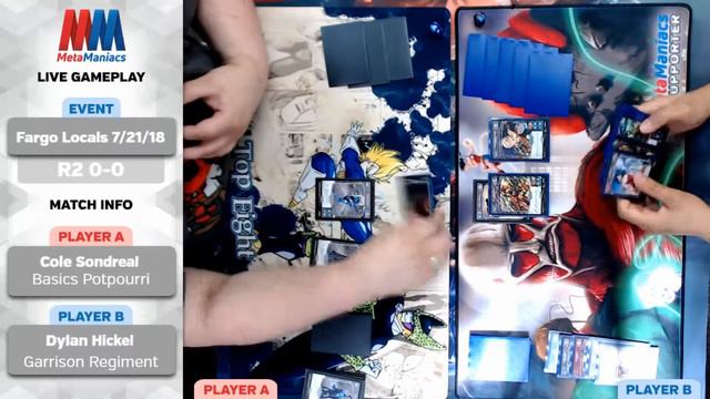 Paradox Locals 7/21/18 Round 2 | MetaX TCG Live Gameplay смотреть онлайн