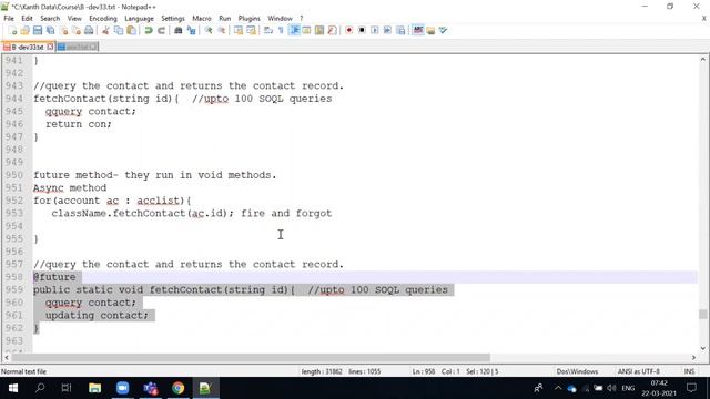 Salesforce Advance Dev Class 3 : Async Apex смотреть онлайн