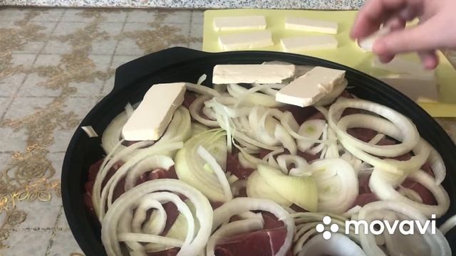 Говядина томленая в собственном соку. Очень просто. Сочная и ароматная говядина. смотреть онлайн