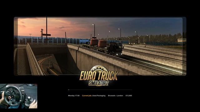 Pakistani Squad Delivering Cargo In Heavy Rain In Euro Truck Simulator 2 Multiplayer Gameplay