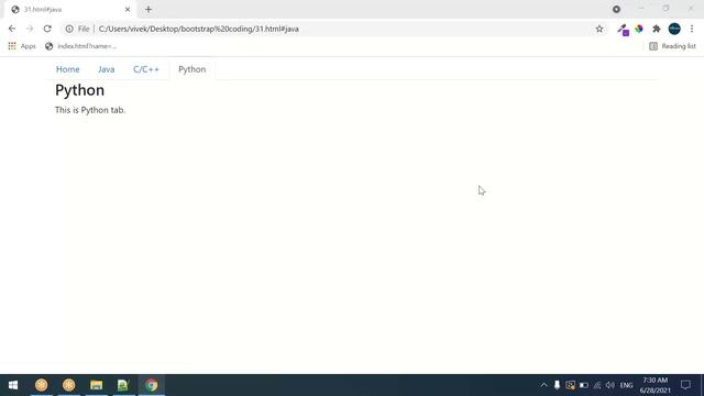 L9 Bootstrap | nav in bootstrap | tab menu | navbar in bootstrap смотреть онлайн