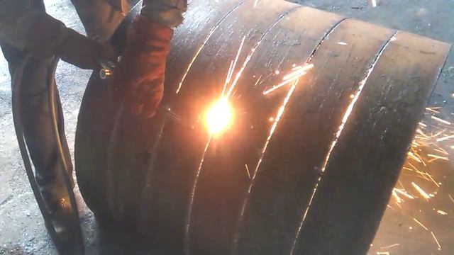 Резка пропановым резаком смотреть онлайн