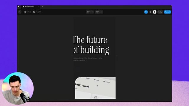 Make a mobile-first website in Framer (step-by-step) смотреть онлайн