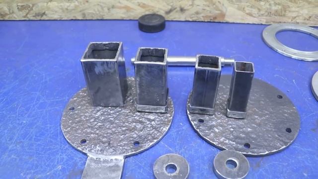 МОЩНЫЙ домкрат из остатков МЕТАЛЛА,пневмобаллона и СТАРОЙ шайбы!!!ENG SUB смотреть онлайн