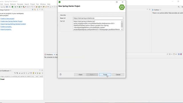 How to create simple Java + Maven + Spring boot application using spring tool suit смотреть онлайн
