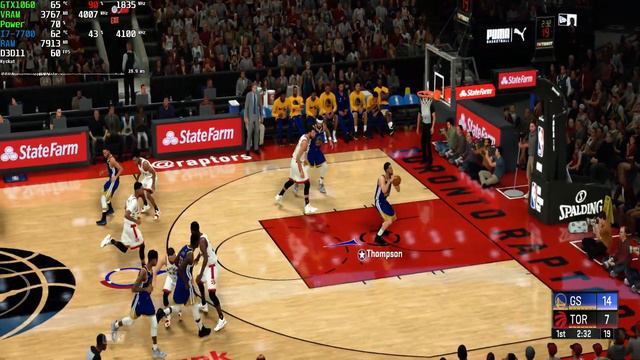 NBA 2K20 Gameplay | GTX 1060 6GB Ultra 60fps Benchmark | 2019 PC Steam смотреть онлайн