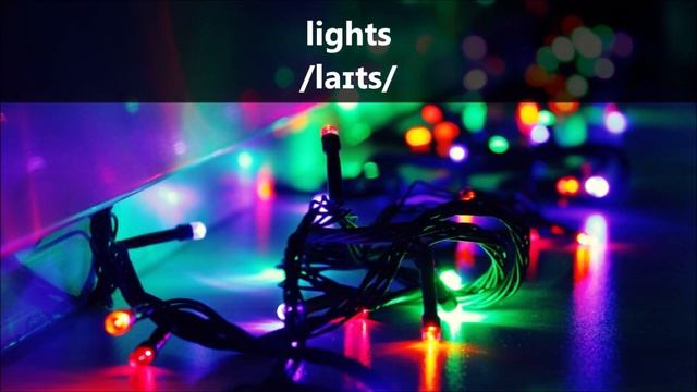 Christmas Vocabulary In English - Song For Kids - Christmas Words Listening & Speaking