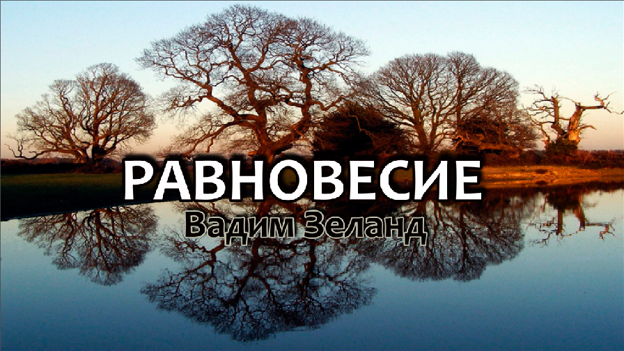 РАВНОВЕСИЕ | Вадим Зеланд