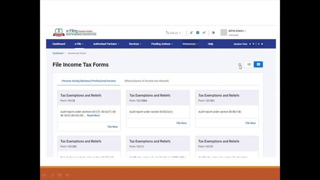 How to file Form 15CA in new Income-Tax Website смотреть онлайн