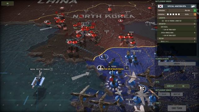 Wargame Red Dragon - Ash & Shadows - 2nd Korean War #9 смотреть онлайн