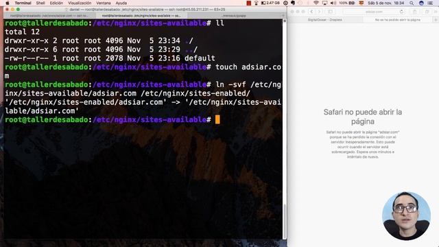 Proceso para servir una aplicación Go (golang) con Nginx смотреть онлайн