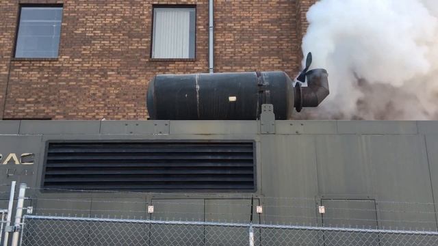 Large diesel generator cold start -6 degrees F смотреть онлайн