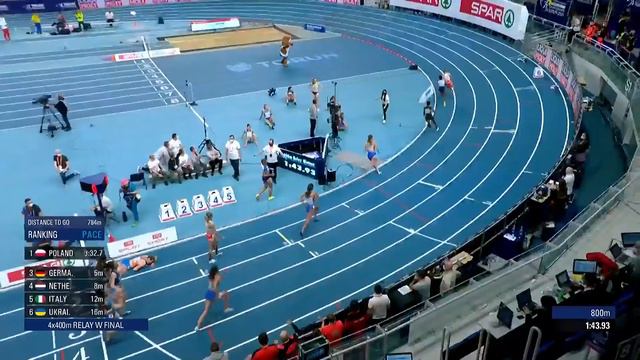 Women's 4x400m Final | Torun 2021 смотреть онлайн
