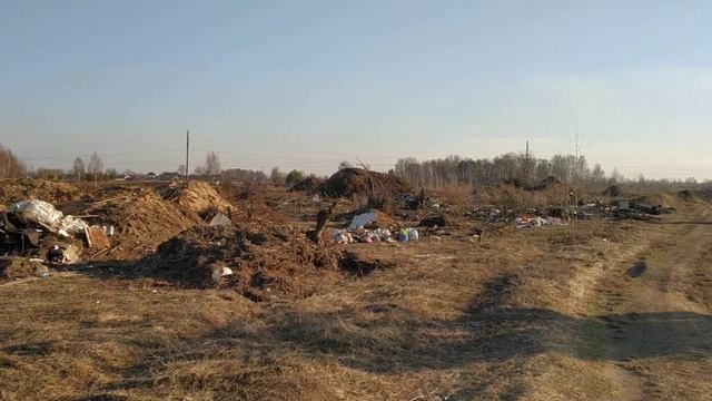 Свалка мусора село Ардонь(Вид со стороны леса) смотреть онлайн
