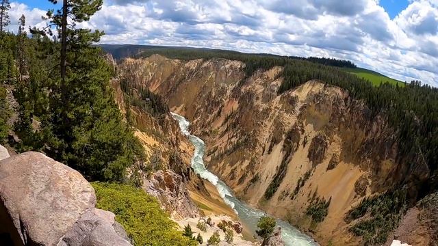 Йеллоустон / Бизоны и гейзеры из кипятка / На машине по Америке / Часть 5 смотреть онлайн