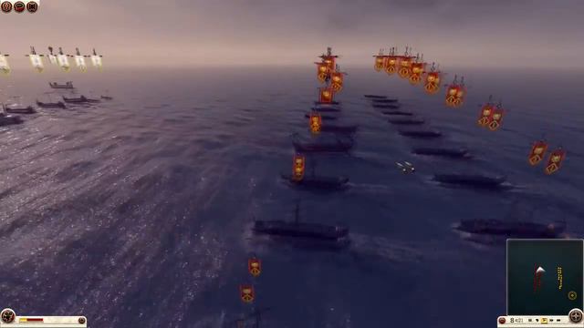 Total War Rome 2 Naval Formations 101: Commentary #1 - Transport ship spam смотреть онлайн