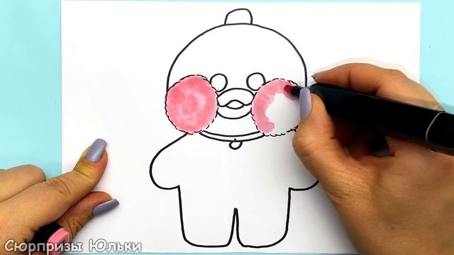 Как сделать Уточку Лалафан белую своими руками | Туториал | Делаем Лалафанфан из буамги DIY смотреть онлайн