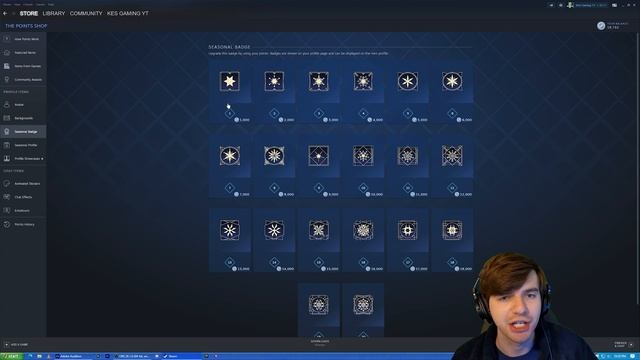 How to Level Up on Steam For FREE! Points Shop Seasonal Badge Guide! смотреть онлайн