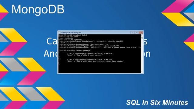 MongoDB: Capped Collections and Data Expiration смотреть онлайн